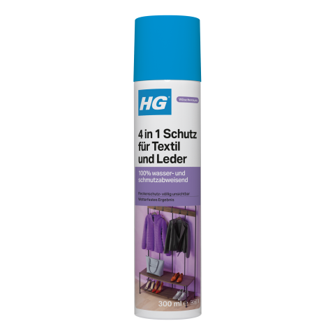 HG 4 in 1 Schutz für Textil und Leder