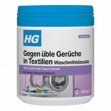 HG gegen üble Gerüche in Textilien Waschmittelzusatz, 500 g