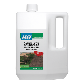 HG Algen- und Grünbelag Entferner - Konzentrat, 2 Liter
